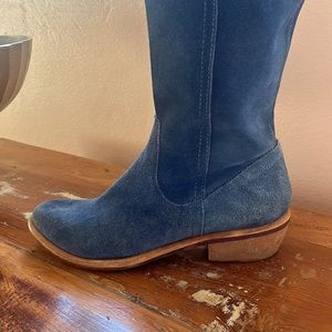 Bronx Blue Sued Boots